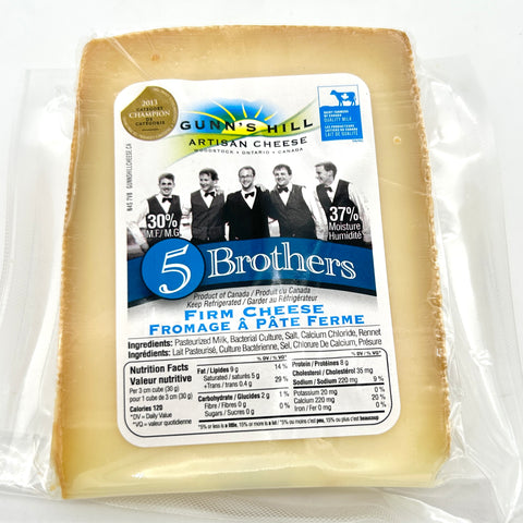 5 Brothers - The Cheese List