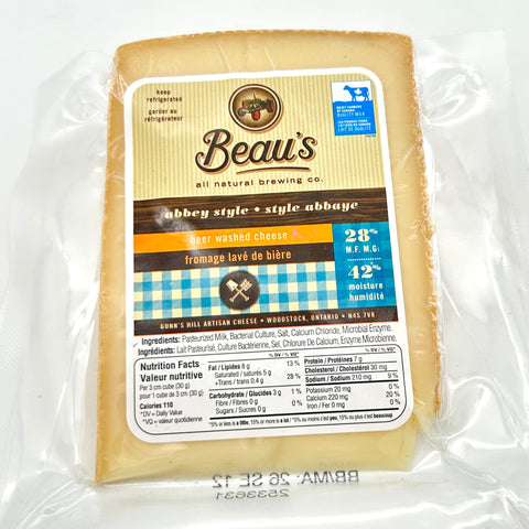 Beau's Abbey Style - The Cheese List