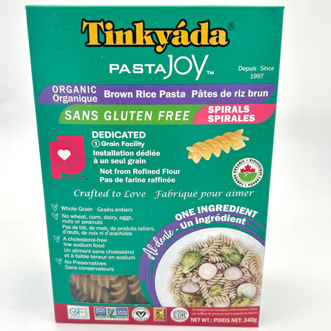 Brown Rice Spirals - Organic - Tinkyada Foods - 340g