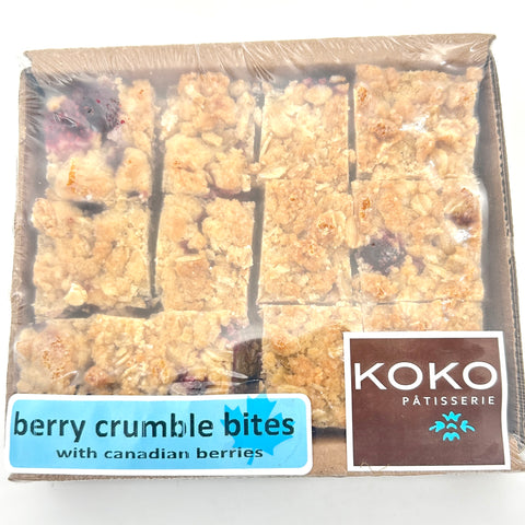 Berry Crumble Bites - KOKO