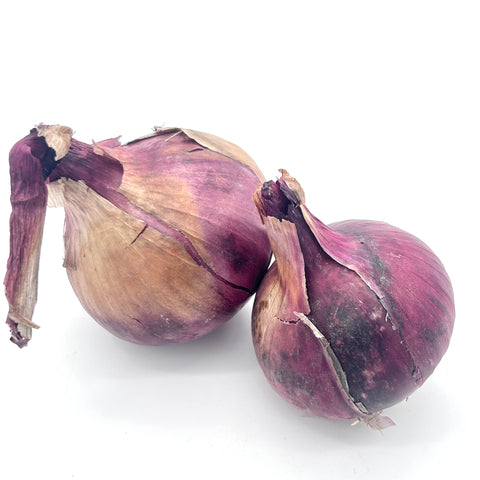 Organic red Onions - Heliotrope - per lb