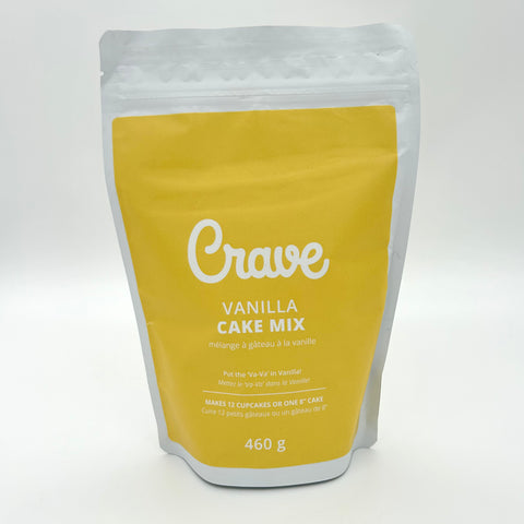 White Vanilla Cake Mix - Crave Cupcakes