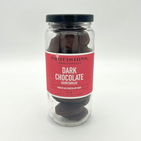 Dark Chocolate Shortbread - Provisions Food Company - 160g