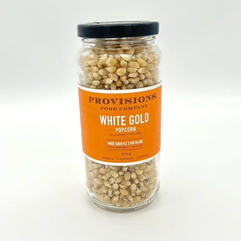 Popcorn Kernels - White Gold - Provisions Food Company - 400 G