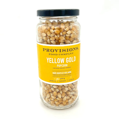 Popcorn Kernels - Yellow Gold - Provisions Food Company - 400 G