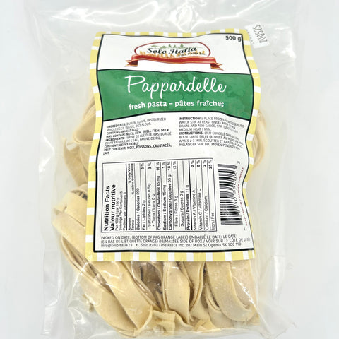 Pappardelle Pasta - Solo Italia - 500g