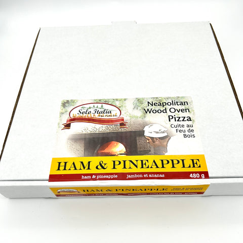 Ham and Pineapple Pizza - 13" - Solo Italia