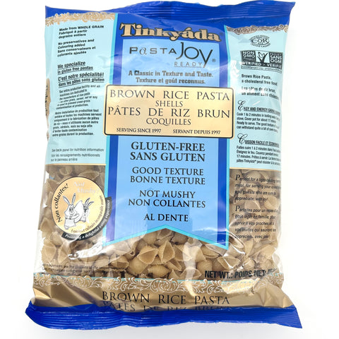 Brown Rice Shells - Tinkyada Foods - Gluten Free - 454g