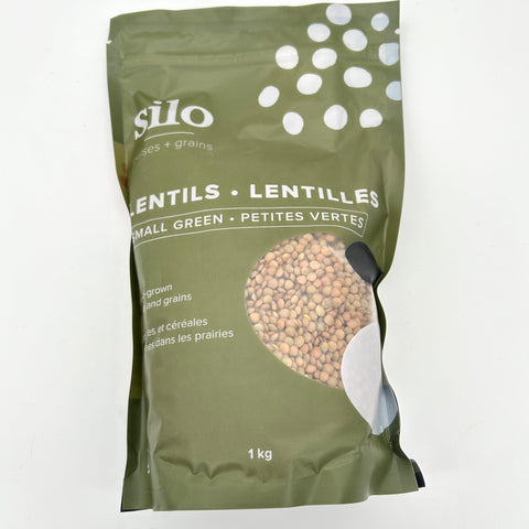 Lentils - Small Green - Silo Foods - 1kg