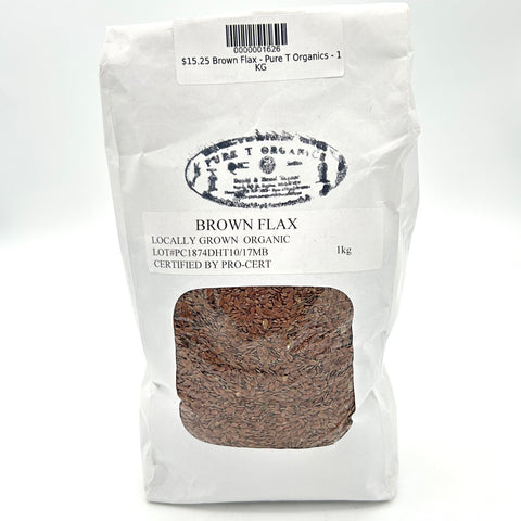 Brown Flax - Pure T Organics - 1 KG