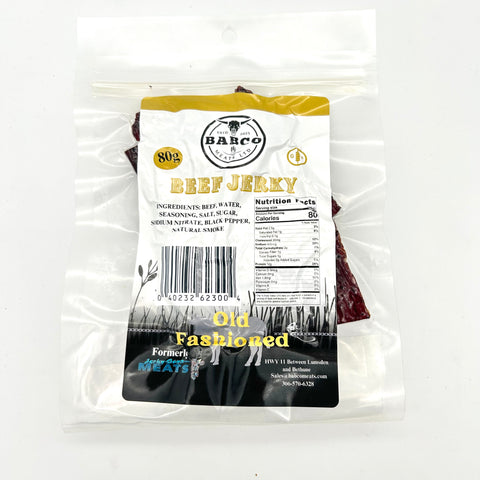 Old Fashioned Beef Jerky - Babco Meats - 80 g