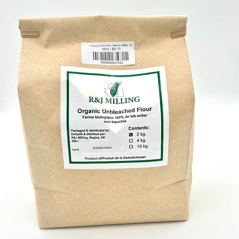 Unbleached White Flour - R&amp;J Milling - 2kg