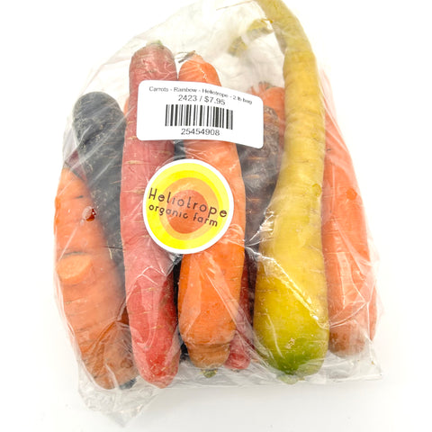 Carrots - Rainbow - Heliotrope - 2 lb bag