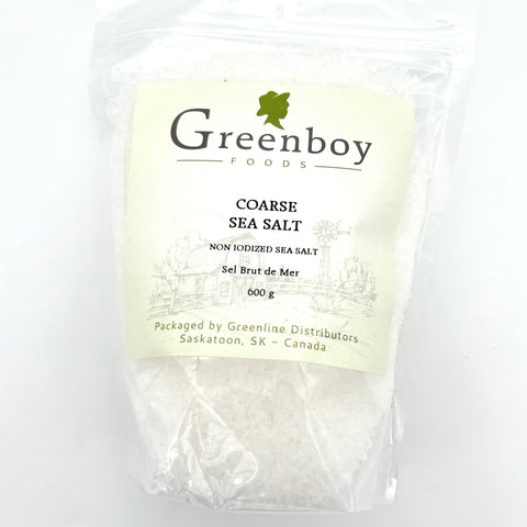 Coarse Sea Salt (Non Iodized) - Greenboy Foods - 600g