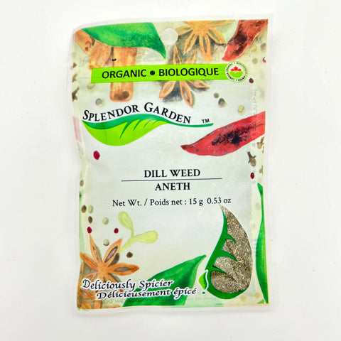 Dried Dill Weed - Organic - Splendor Garden - 15g