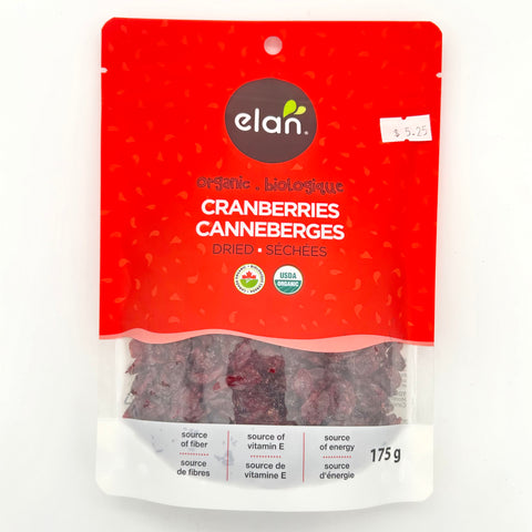 Dried Cranberries - Elan - 175G