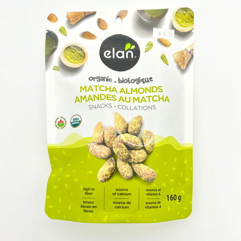 Matcha Almonds - Elan - 160G