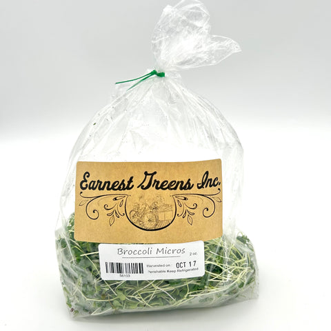 Broccoli Micros - Earnest Greens - 2oz