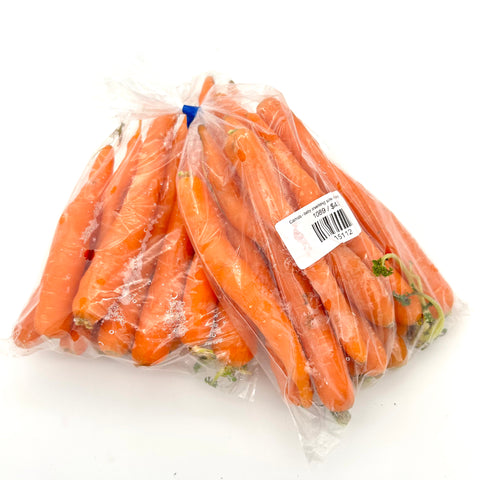 Carrots - baby snacking size - Waldeck Colony - 3/4 lb bag