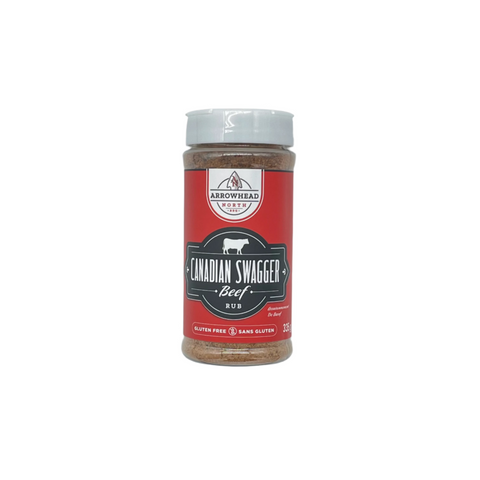 Canadian Swagger Beef Rub- Arrowhead North BBQ - 335g