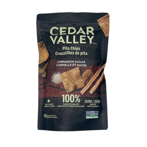 Pita Chips - Cinnamon Sugar - Cedar Valley - 180 g