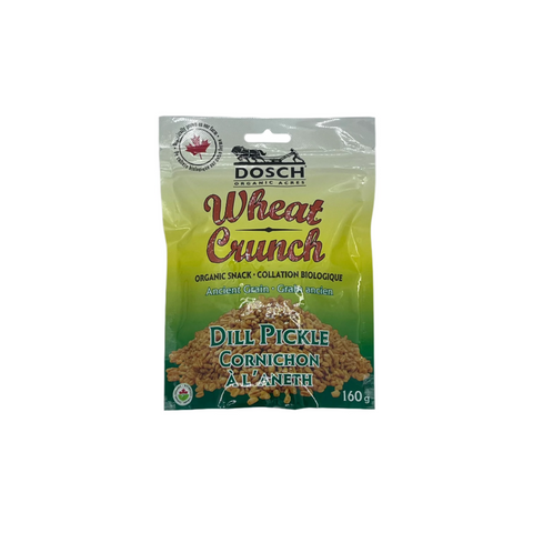 Wheat Crunch - Dill Pickle - Organic Snack - Dosch Organic Acres - 160g