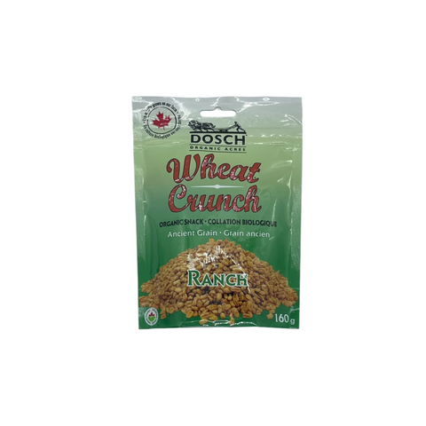 Wheat Crunch (Ranch)- Organic Snack - Dosch Organic Acres (160g)