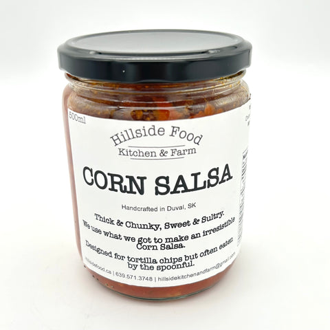 Corn Salsa - Hillside Foods - 500ml