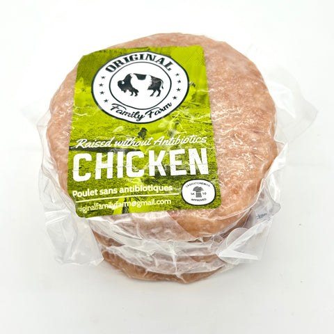 Chicken Burgers - Original Family Farm - 4x5oz