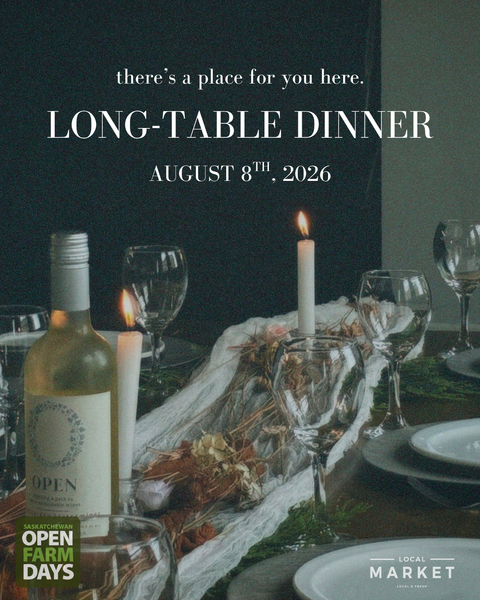 Long Table Dinner: August 8th, 2026