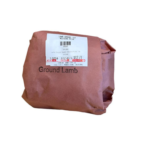 Lamb, Ground - Frozen - Western Prime - 1 lb