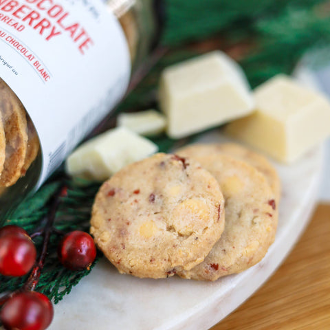 Provisions Food Company - White Chocolate Cranberry Shortbread