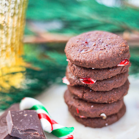 Provisions Food Company - Dark Chocolate Peppermint Shortbread