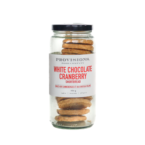 Provisions Food Company - White Chocolate Cranberry Shortbread