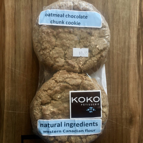 Oat Chocolate Chunk Cookies - KOKO - 6 Pack