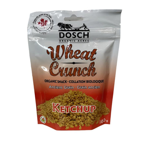 Wheat Crunch - Ketchup - Organic Snack - Dosch Organic Acres - 160g