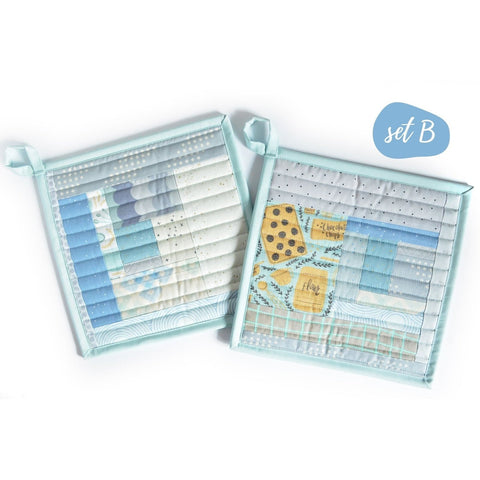 Milk and Cookies Potholder Set