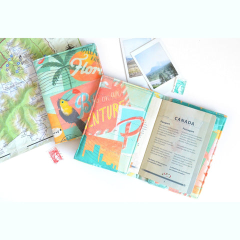 Postcards Passport Cover