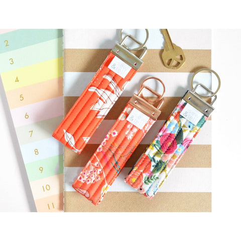 Bright Fabric Keychain