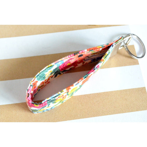 Bright Fabric Keychain