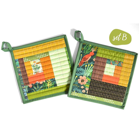 Rifle Paper Co Jungle Potholder Set