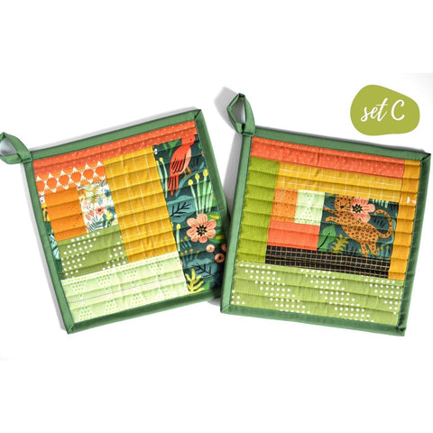 Rifle Paper Co Jungle Potholder Set