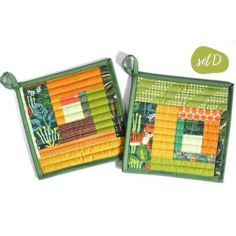 Rifle Paper Co Jungle Potholder Set