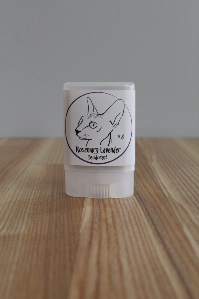 Naked Kitty Deodorant (Travel) - Bergamot Lime (50g 